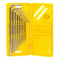 Funecobikes Jeu De 9 Clés Torx Longue Avec Trou Centrale