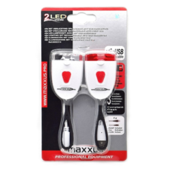 Maxxus Kit D'éclairage Vélo Rechargeable Sur Port USB 11 Maxxus Kit D'éclairage Vélo Rechargeable Sur Port USB -Sonnettes et klaxons pour vélo Soldes kit d eclairage velo rechargeable sur port usb 5