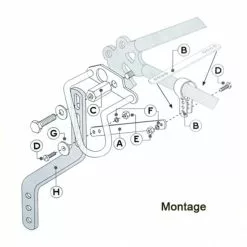 Adie Kit Dérailleur Pour Stabilisateurs Enfant -Sonnettes et klaxons pour vélo Soldes kit derailleur pour stabilisateurs enfant 3