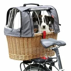 Kit Panier Vélo Chien Doggy Plus + Fixation GTA Klickfix -Sonnettes et klaxons pour vélo Soldes kit panier velo chien doggy plus fixation gta klickfix 3