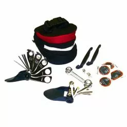 Maxxus Kit Réparation Chambre Air Et Outils Vélo Dans Sacoche De Selle