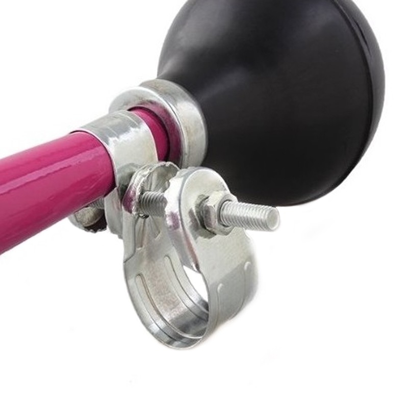 Messingschlager Klaxon Poire Pour Vélo - Rose 2 Messingschlager Klaxon Poire Pour Vélo - Rose – Image 2