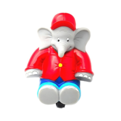 Funecobikes Klaxon Sonnette Animal Velo Enfant Souple - Benjamin Blümchen