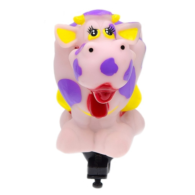 Messingschlager Klaxon Vache Colorée Pour Vélo Enfants 1 Messingschlager Klaxon Vache Colorée Pour Vélo Enfants