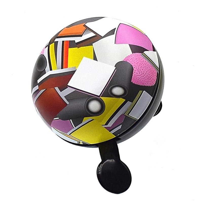 Vélo Original Klaxon Vélo Ding Dong Motifs Colorés 80 Mm Bell 2 Vélo Original Klaxon Vélo Ding Dong Motifs Colorés 80 Mm Bell – Image 2