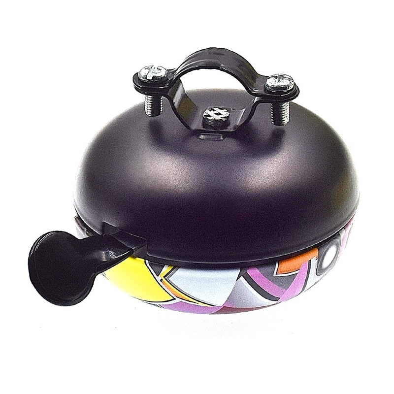 Vélo Original Klaxon Vélo Ding Dong Motifs Colorés 80 Mm Bell 3 Vélo Original Klaxon Vélo Ding Dong Motifs Colorés 80 Mm Bell – Image 3