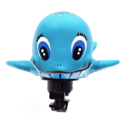 Point Klaxon Vélo Enfant Baleine Bleu