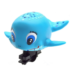 Point Klaxon Vélo Enfant Baleine Bleu -Sonnettes et klaxons pour vélo Soldes klaxon velo enfant baleine bleu 3