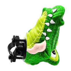 Point Klaxon Vélo Enfant Crocodile Aux Grandes Dents -Sonnettes et klaxons pour vélo Soldes klaxon velo enfant crocodile aux grandes dents 3