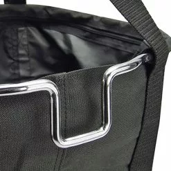 KlickFix Shopper Pro - Sac Porte-bagages - Noir -Sonnettes et klaxons pour vélo Soldes klickfix shopper pro sac porte bagages noir 2
