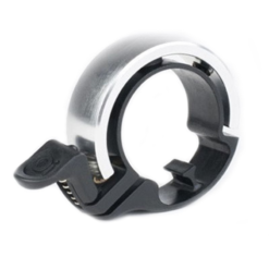 Knog Oi Sonnette Vélo Classic Large Couleur Argent