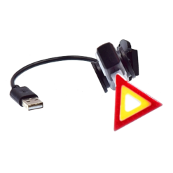 Maxxus Lampe Arrière USB Warning Pour Fixation Sur Tube De Selle -Sonnettes et klaxons pour vélo Soldes lampe arriere usb warning pour fixation sur tube de selle 4