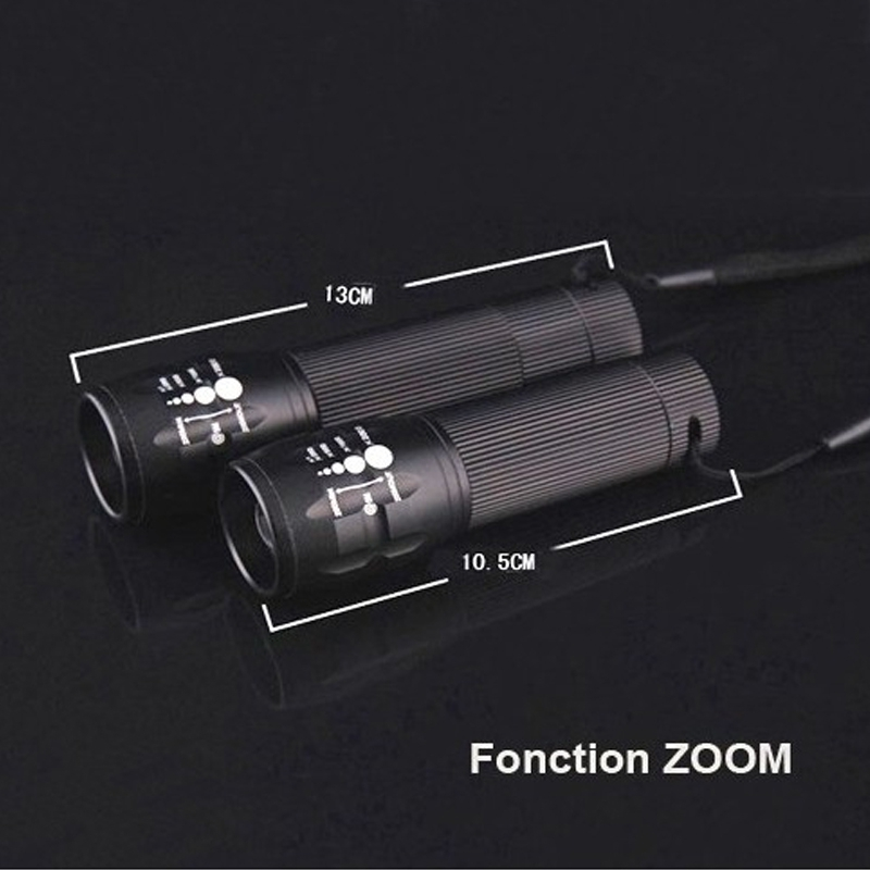 Vélo Original Lampe De Poche LED Torche 2000 Lm + Support 4 Vélo Original Lampe De Poche LED Torche 2000 Lm + Support – Image 4