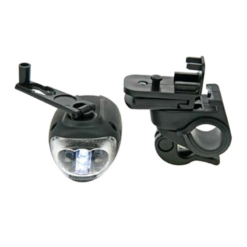 M-Wave Lampe Pour Vélo Rechargeable Par Manivelle Dynamo -Sonnettes et klaxons pour vélo Soldes lampe pour velo rechargeable par manivelle dynamo 3