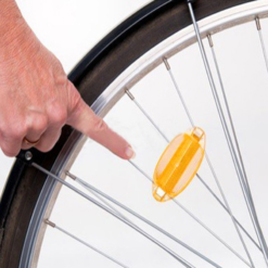 VENTURA Lot De 4 Reflecteurs Sur Rayon De Vélo -Sonnettes et klaxons pour vélo Soldes lot de 4 reflecteurs sur rayon de velo 2