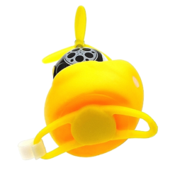 Vélo Original Lumière à Vélo Petit Canard Avec Hélice -Sonnettes et klaxons pour vélo Soldes lumiere a velo petit canard avec helice 3