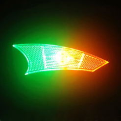 Vélo Original Lumière Réfléchissante De Rayons De Vélos -Sonnettes et klaxons pour vélo Soldes lumiere reflechissante de rayons de velos 3