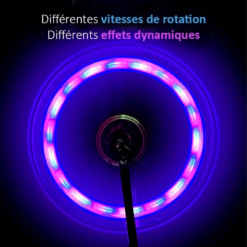Vélo Original Lumière Réfléchissante De Rayons De Vélos -Sonnettes et klaxons pour vélo Soldes lumiere reflechissante de rayons de velos 5