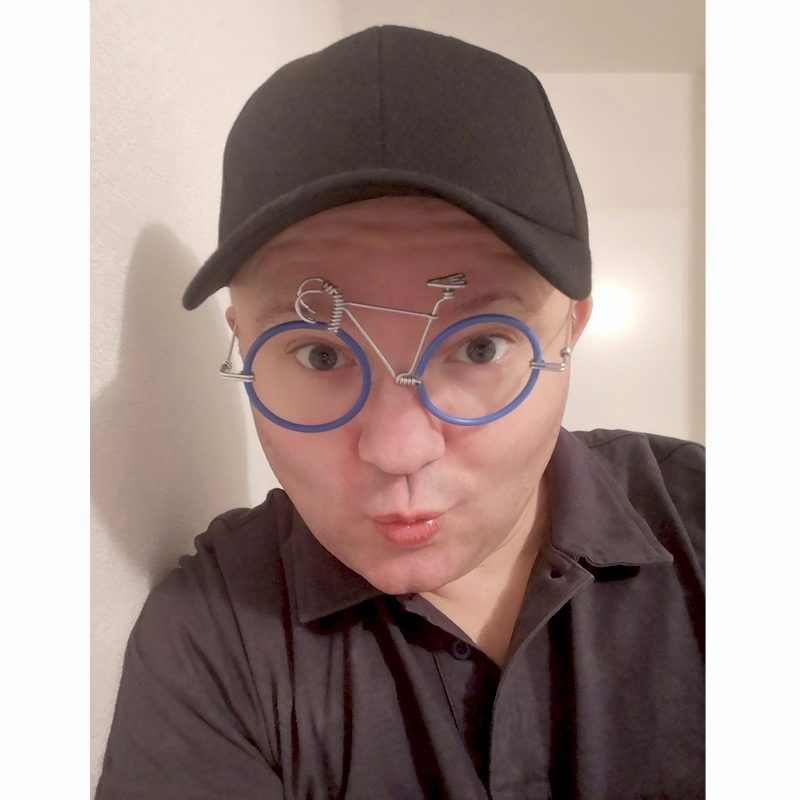 Vélo Original Lunettes Humoristiques En Forme De Vélo 2 Vélo Original Lunettes Humoristiques En Forme De Vélo – Image 2