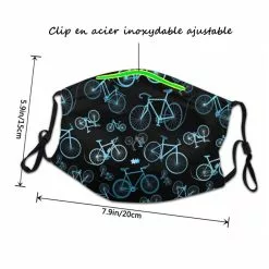 Vélo Original Masque Buccal Vélo VTT Tendance Unisexe -Sonnettes et klaxons pour vélo Soldes masque buccal velo vtt tendance unisexe 2