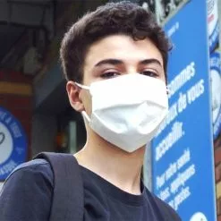 Masque De Protection Lavable En Coton Feutré X Mac Care -Sonnettes et klaxons pour vélo Soldes masque de protection lavable en coton feutre x mac care 3