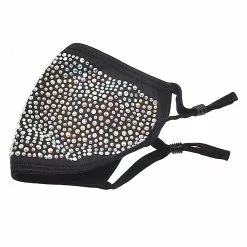 Masque Strass Et Paillettes Pour Femme à Vélo 8 Masque Strass Et Paillettes Pour Femme à Vélo -Sonnettes et klaxons pour vélo Soldes masque strass et paillettes pour femme a velo 2