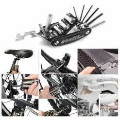 Maxxus Outils De Poche Pour Vélo - 17 Outils -Sonnettes et klaxons pour vélo Soldes outils de poche pour velo 17 outils 3