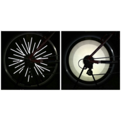 3M Pack De 72 Tiges Réfléchissantes Pour Rayons De Roues Vélo à Clipser -Sonnettes et klaxons pour vélo Soldes pack de 72 tiges reflechissantes pour rayons de roues velo a clipser 2