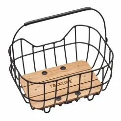 Panier Aluminium Système RACKTIME Baskit Breeze Avec Fond En Bamboo