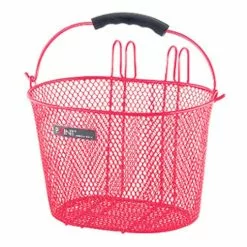 Point Panier Avant Rouge Pour Vélo Enfant