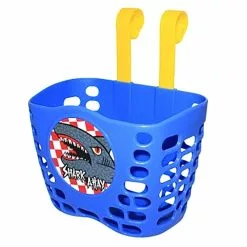 Vélo Original Panier Bleu Pour Vélo Jeune Garçon Avec Fixation Collier