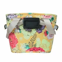 Panier Guidon Jaune 15L Compatible Klickfix Bloom CarryAll Basil -Sonnettes et klaxons pour vélo Soldes panier guidon jaune 15l compatible klickfix bloom carryall basil 2