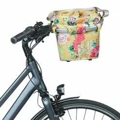 Panier Guidon Jaune 15L Compatible Klickfix Bloom CarryAll Basil -Sonnettes et klaxons pour vélo Soldes panier guidon jaune 15l compatible klickfix bloom carryall basil 5