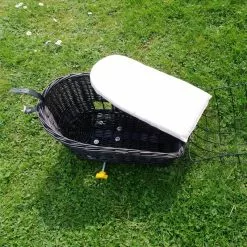 Maxxus Panier Pour Petit Chien En Osier Sur Porte Bagages -Sonnettes et klaxons pour vélo Soldes panier pour petit chien en osier sur porte bagages 5