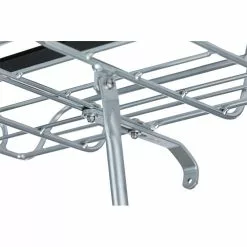 Panier Vélo Avant Chrome En Aluminium 25L PORTLAND BASIL -Sonnettes et klaxons pour vélo Soldes panier velo avant chrome en aluminium 25l portland basil 4