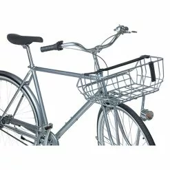 Panier Vélo Avant Chrome En Aluminium 25L PORTLAND BASIL -Sonnettes et klaxons pour vélo Soldes panier velo avant chrome en aluminium 25l portland basil 5