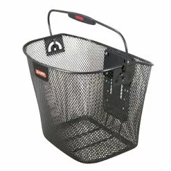 Panier Vélo Uni Noir Pour Fixation KlickFix