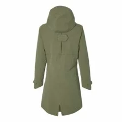 Parka De Pluie Mosse Femme - Olive BASIL