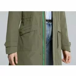 Parka De Pluie Mosse Femme - Olive BASIL -Sonnettes et klaxons pour vélo Soldes parka de pluie mosse femme olive basil 1 3