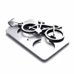 Vélo Original Pendentif Vélo En Acier Inoxydable 5 Vélo Original Pendentif Vélo En Acier Inoxydable -Sonnettes et klaxons pour vélo Soldes pendentif velo en acier inoxydable 1