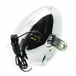 Maxxus Phare Avant Classic Ampoule Chrome Feu Vélo -Sonnettes et klaxons pour vélo Soldes phare avant classic ampoule chrome feu velo 3