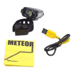 Phare Avant Vélo 300 Lumens Rechargeable USB Meteor Moon -Sonnettes et klaxons pour vélo Soldes phare avant velo 300 lumens rechargeable usb meteor moon 3
