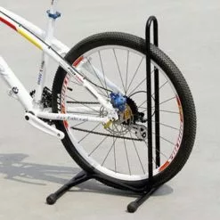 Andrys Pied D'exposition Vélo Double Maintien Au Sol -Sonnettes et klaxons pour vélo Soldes pied d exposition velo double maintien au sol 2