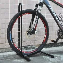 Andrys Pied D'exposition Vélo Double Maintien Au Sol -Sonnettes et klaxons pour vélo Soldes pied d exposition velo double maintien au sol 3