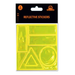 RFX Care Planche De 5 Stickers Réfléchissants Pour Vélo Et Accessoires