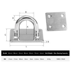 Fixman Plaque D'ancrage Mural Pour Fixation Chaine De Vélo -Sonnettes et klaxons pour vélo Soldes plaque d ancrage mural pour fixation chaine de velo 4