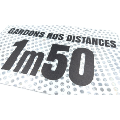 Plaque Vélo Gardons Nos Distances 1m50 V-Loplak -Sonnettes et klaxons pour vélo Soldes plaque velo gardons nos distances 1m50 v loplak 3