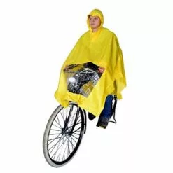 Hooodie Poncho Pluie Avec Fenêtre Pour Lumière De Vélo -Sonnettes et klaxons pour vélo Soldes poncho pluie avec fenetre pour lumiere de velo 3