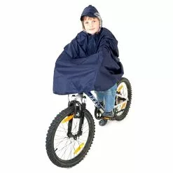 Point Poncho Pluie Pour Enfant à Vélo