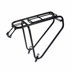 Porte Bagages Noir Charge 35 Kg Vélo Steco